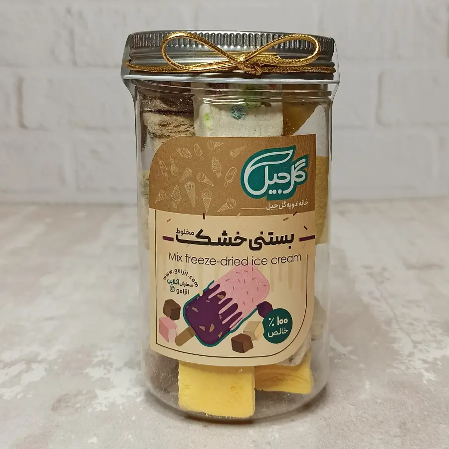 قیمت و خرید بستنی خشک گل جیل