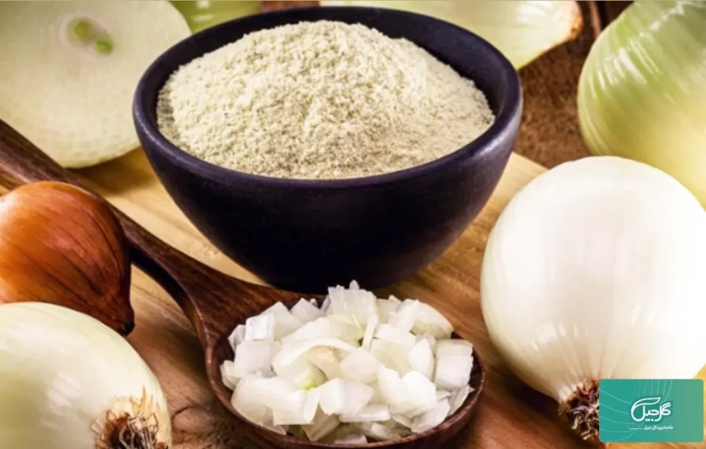 تاثیر پودر پیاز بر غذا