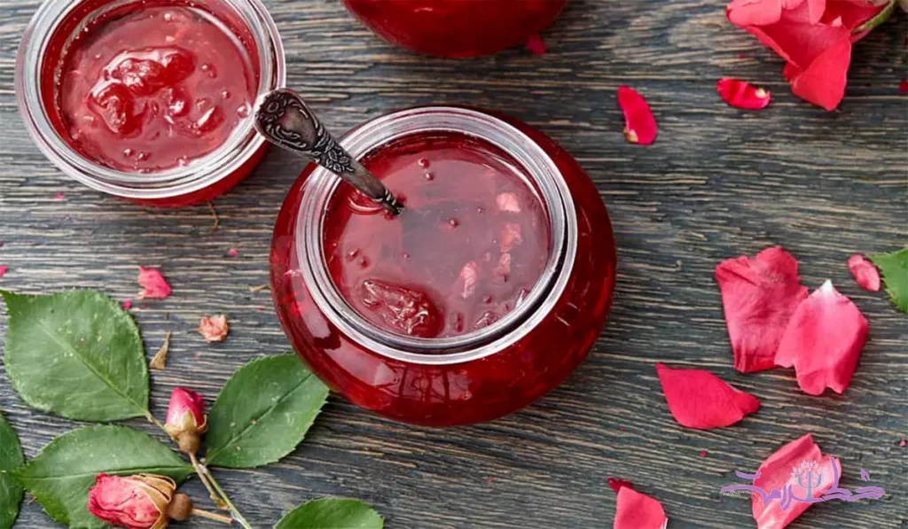 طرز تهیه مربای گل محمدی
