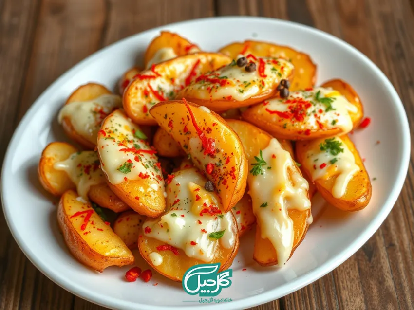 ادویه سیب زمینی رستورانی