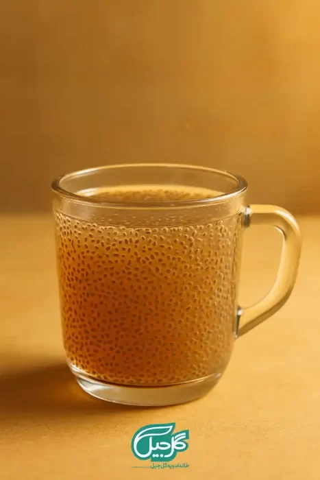 خواص دانه چیا با آب جوش
