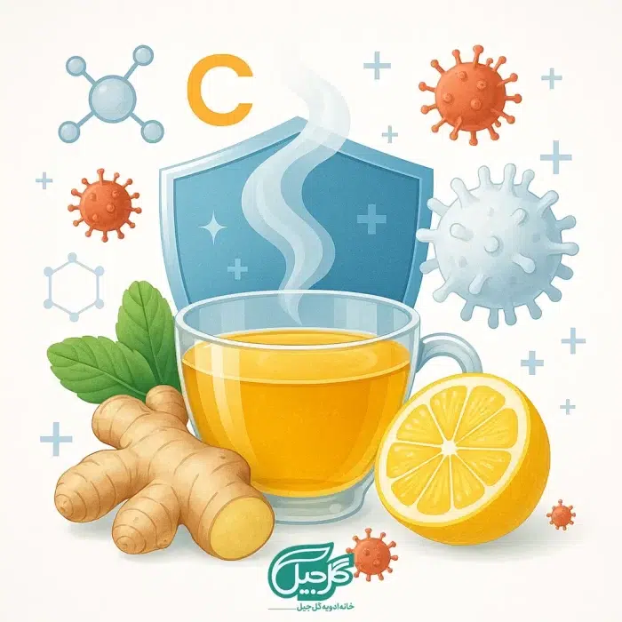 خواص دمنوش زنجبیل و لیمو برای ایمنی